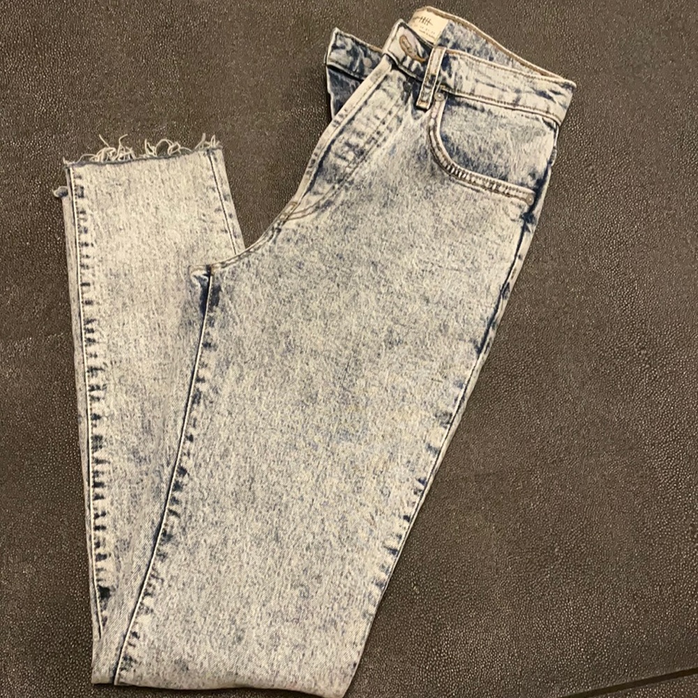 New We The Free Acid washed jeans size 26